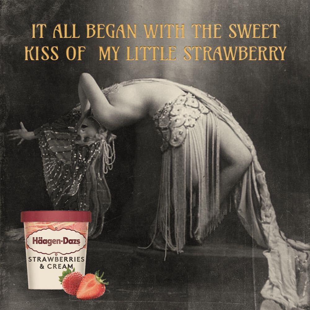 It all began with the sweet kiss of my little strawberry
